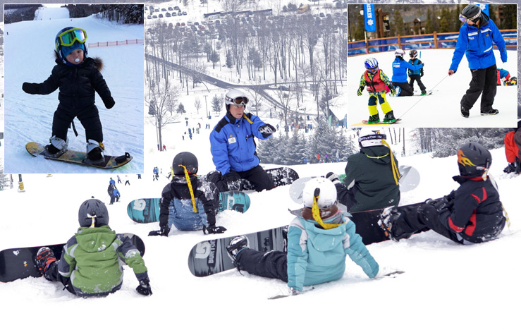 Малыши на сноуборде: детский экстрим не «по-детски»