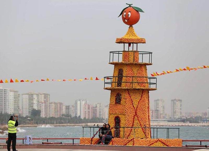 Цитрусовый фестиваль в Мерсине – апельсинов больше, чем людей