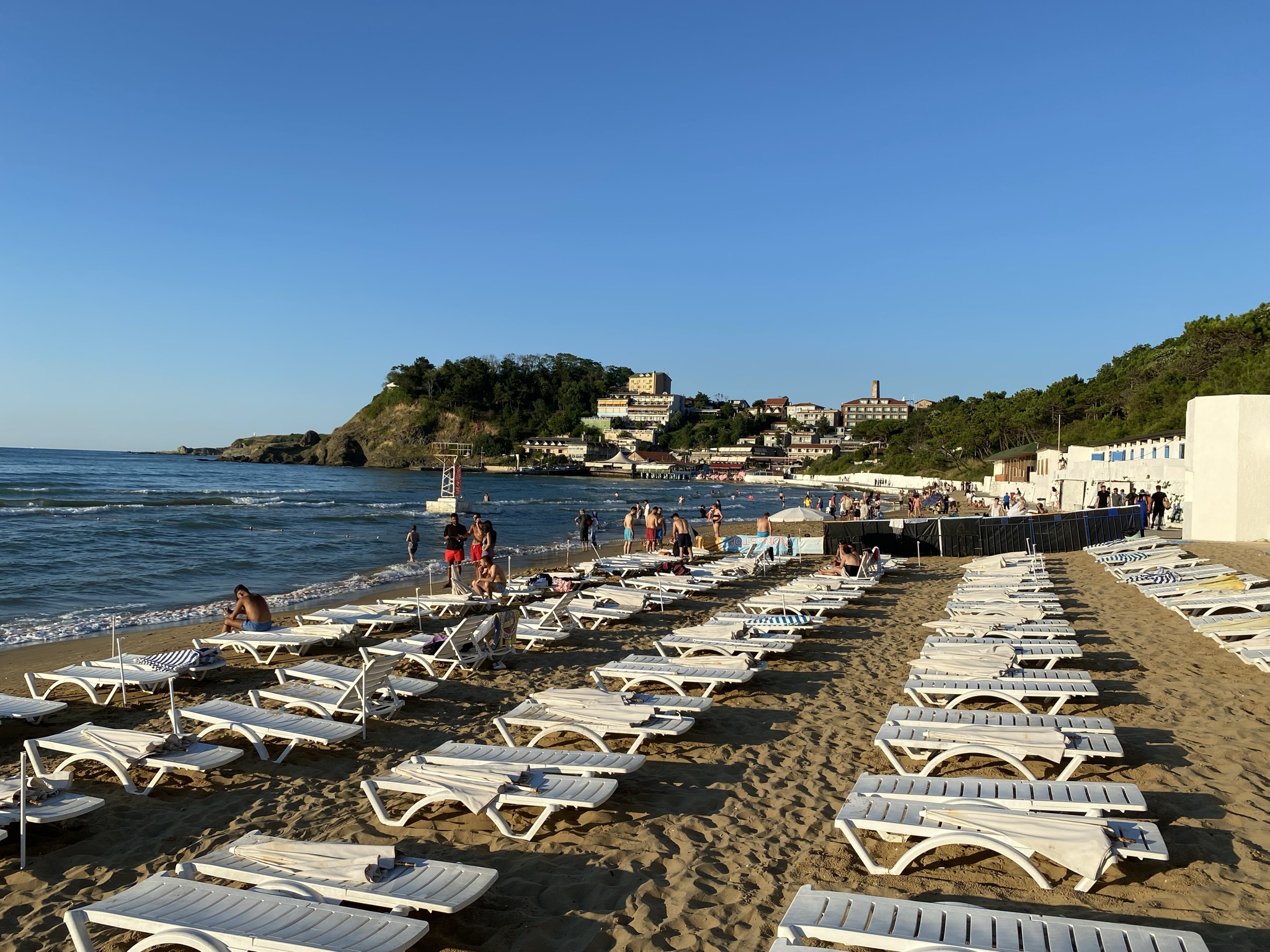 Пляжи рядом со Стамбулом — слева от Босфора, Чёрное море, Турция