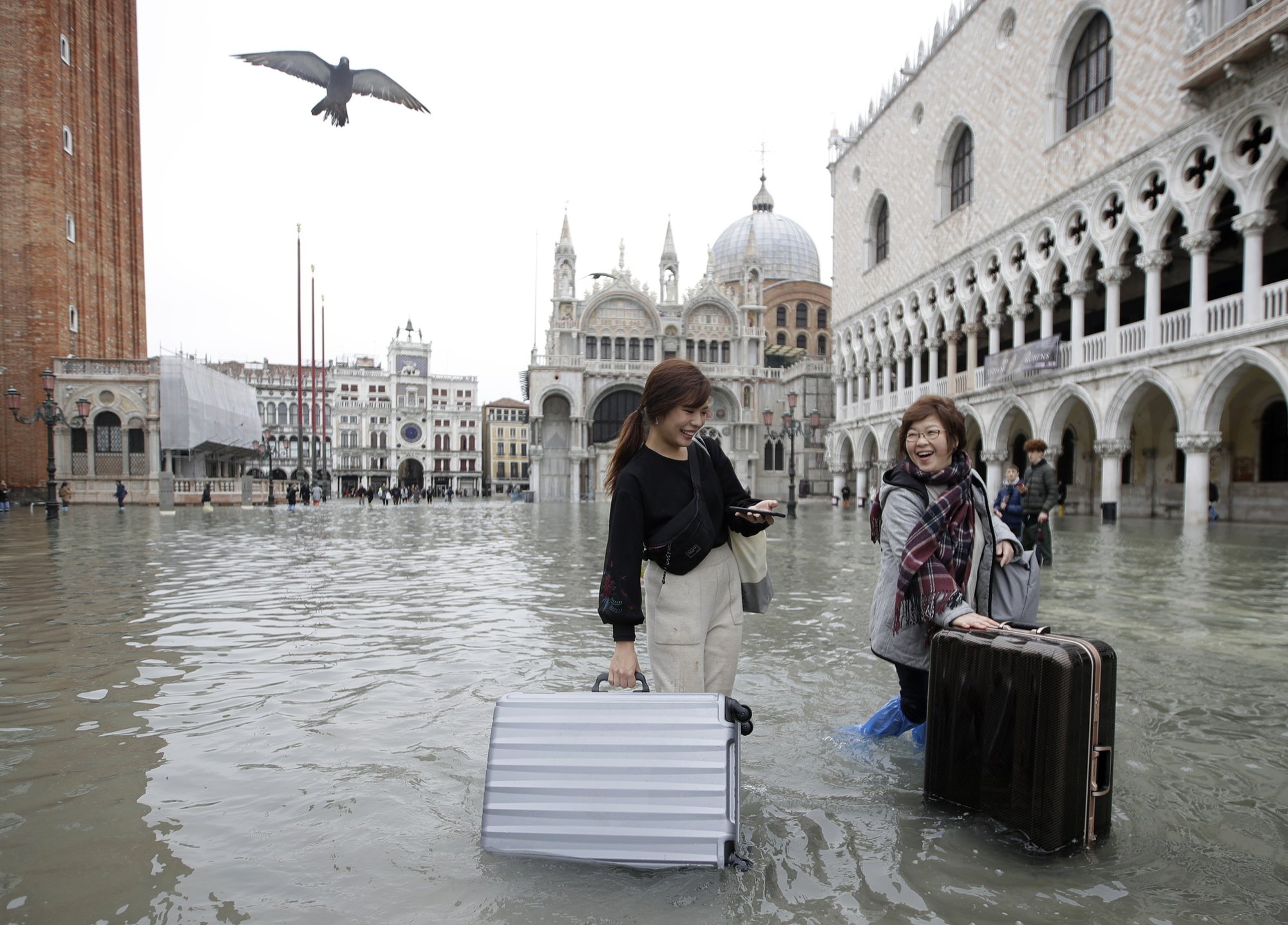 Новые шлюзы Венеции могут спасти её от еще одного разрушительного наводнения
